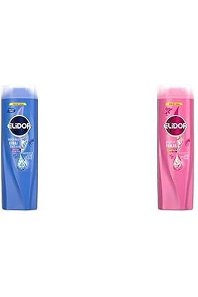 Mu Art Elidor Superblend Shampoo Set (Anti-Dandruff + Strong and Shiny, 2X400Ml)