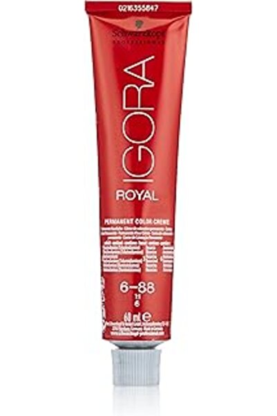 ebadi Professional Igora-saç Boyası -royal 6-88 Koyu Kumral-yoğun Kızıl 40457...