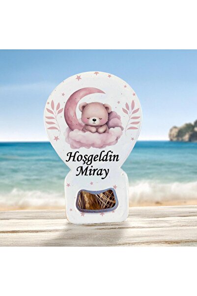 HET Concept 10 Adet Kişiye Özel Balon Açacak Magnet Bebek Mevlüdü, Doğum Günü ve Özel Gün Hediye 11x7cm MDL017