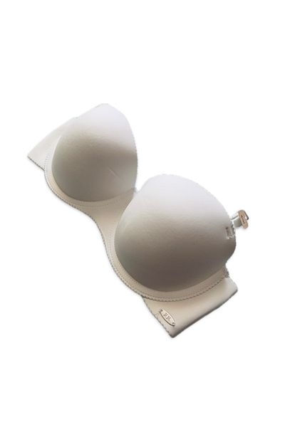 F.K 382 Model Ecru Bra - Κόψιμο με λέιζερ με εσώρουχο και χωρίς στήριγμα