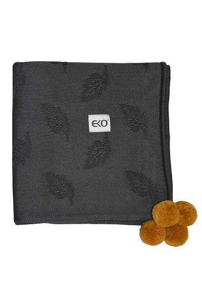 EKO Bamboo Blanket, , 80x80 Cm, Graphite