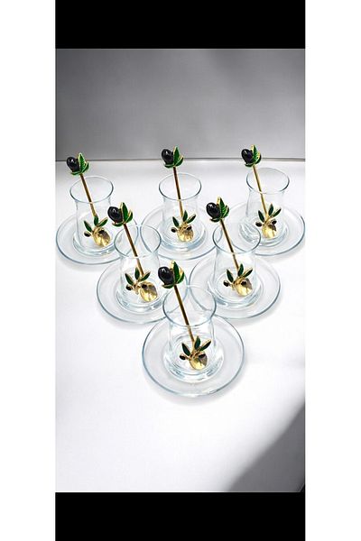 MİMSEGÜN DEKOR Olive Detailed Teaspoon