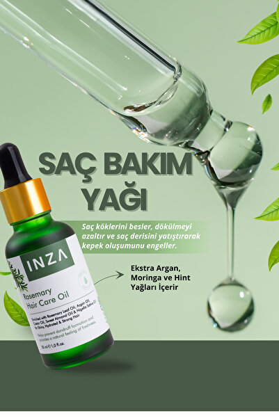 ınza Biberiye Yağı Saç Kökü Besleyici ve Saç Güçlendirmeye Yardımcı Olan Form...