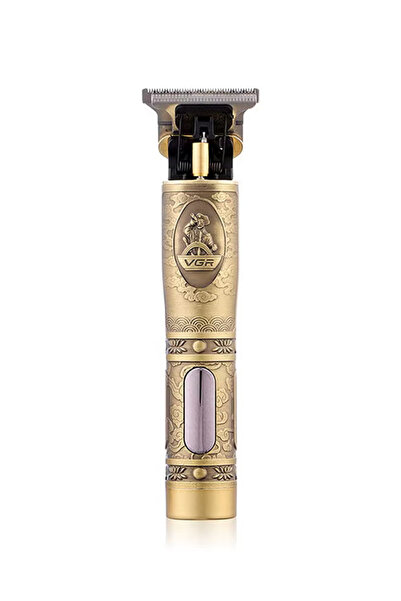 VGR ماكينة حلاقة كهربائية V-091، طراز فرعوني ذهبي