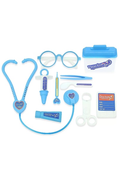 Depomiks Avm MAVİ RENK DOKTOR OYUN AKTİVİTE SETİ