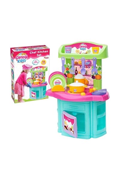 Numaca Eğitici ve Eğlenceli Oyun Seti Oyuncak Mutfak Seti Şef Mutfak Oyun Seti