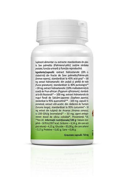 ZENYTH Prostahelp Forte, 30 Capsules, Advanced Formula For The Prostate,