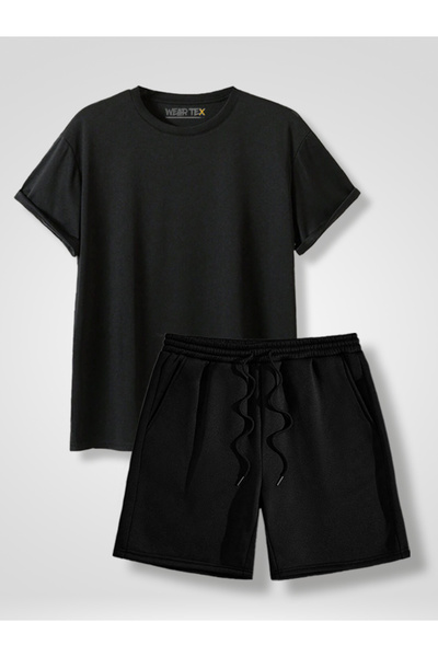 WEARTEX 2-Piece Shorts + Oversize T-Shirt Set