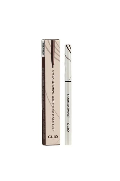 CLIO Cleo Professional So Simple Waterproof Eyeliner Pencil by Sharp 04 Dark Brown