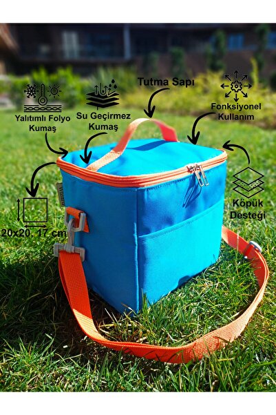 wizard Termal Soğuk Sıcak Koruyucu Yemek Piknik Seyahat Beslenme Çantası