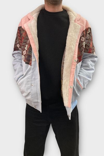 CANMODA (7252) Xlarge Size Women's & Men's Oversize Retro Vintage Jacket