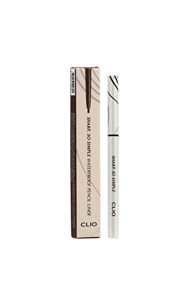 CLIO Cleo Professional So Simple Waterproof Eyeliner Pencil by Sharp 04 Dark Brown