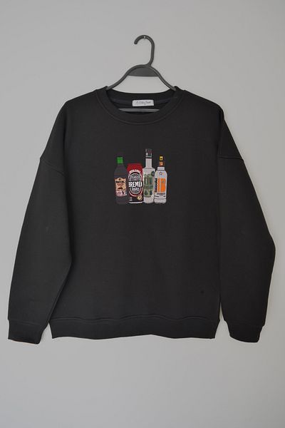 EldenStitch Hanorac oversize unisex brodat Bremen și mai mult