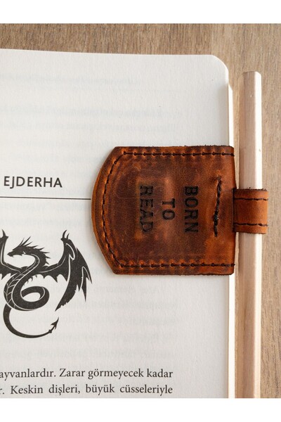 THE HANDMADE HUB جلد مجنون أصلي مصنوع يدويًا من الجلد المغناطيسي يحمل قلمًا مغناطيسيًا مفصلًا |   برتقالي