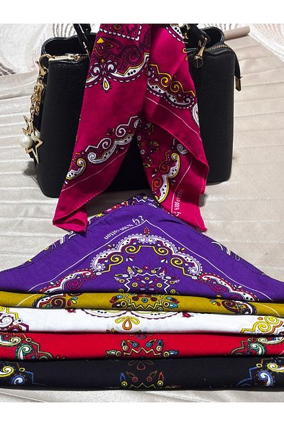 brako tekstil "μοτίβο Bandana - Ethnic πολύχρωμο αξεσουάρ κεφαλιού και τσάντας (1 τεμάχιο)