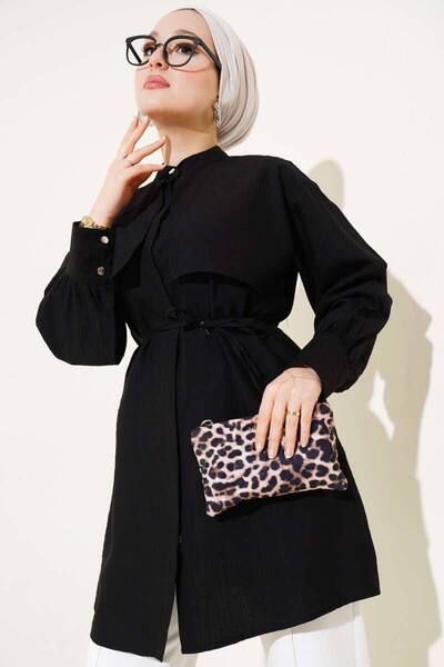 Afili butik بوليرو تونيك مفصل