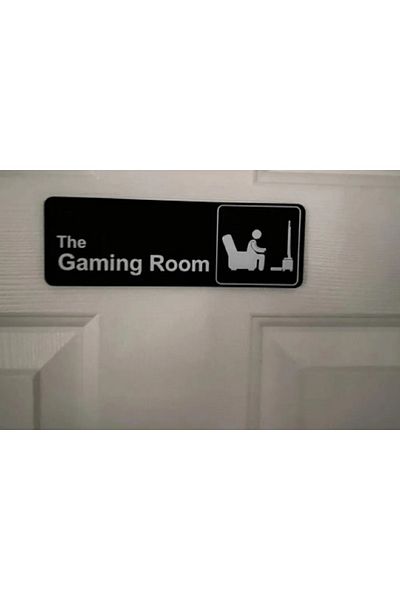 Gezegenshopping Gaming Room Sign - Gamer Room Sign - Gamer Decor - Special for Gamers