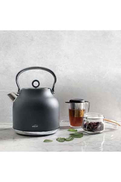 Lacor Fierbator retro din inox cu tehnologie strix, 1.7 litri