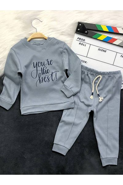PİNPON Seasonal Cotton Interlock Combed Baby Set