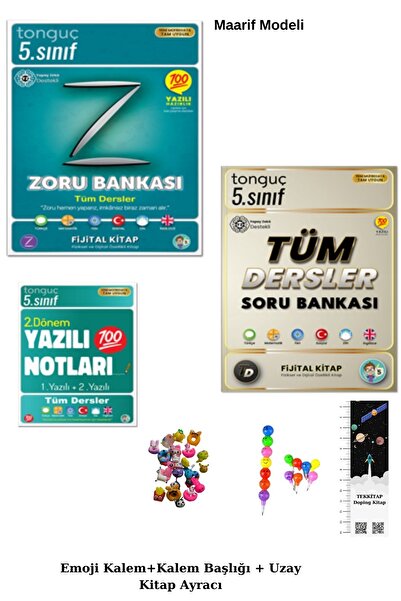Tonguç Yayınları Tonguç 5. Sınıf Tüm Dersler Zoru+Fijital Td SB+ 2. Dönem 1 v...