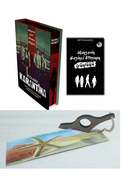 İndigo Kitap Karantina 1. Perde Ciltli Film Kapağı/Mahşerin Beşinci Atlısının...