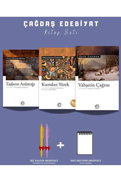 İletişim Yayınları Taşların Anlattığı - Kumdan Yürek - Vahşetin Çağrısı - Kal...