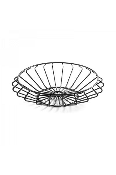 Lacor Steel fruit basket, 34x9.5 cm
