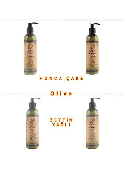 Hunca Care Olive Oil Hand and Body Lotion 250 ml 4-Piece Deal