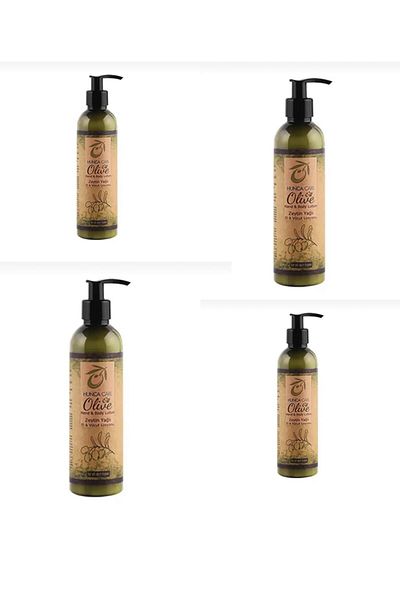 Hunca Care Olive Oil Hand and Body Lotion 250 ml 4-Piece Deal