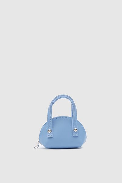 Shanta Light Blue C11 Mini Size Single Compartment Faux Leather Women's Wallet B:7 E:10 W:6