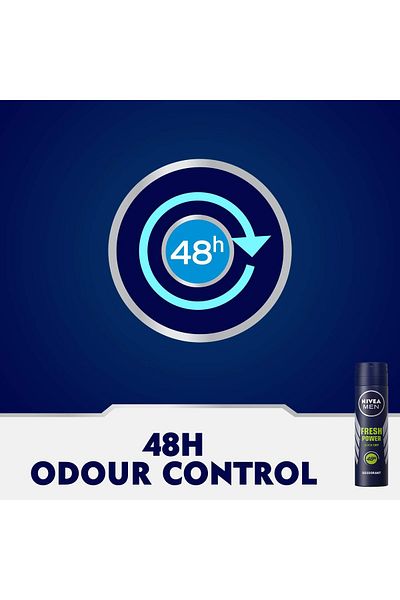 NIVEA بخاخ مزيل العرق فريش باور سريع الجفاف 150 مل × 3