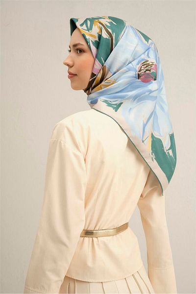 Armine 2025 Άνοιξη Καλοκαίρι Sura Silk Scarf 9337D