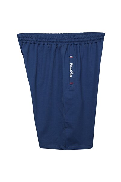 tambattal Large Size Men's Lycra Combed Cotton Shorts Embroidered