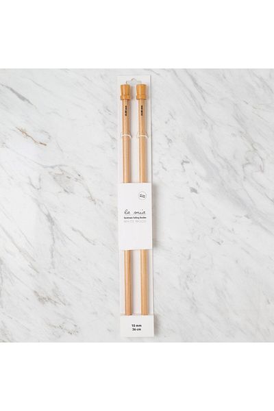 SAVA HOME COLLECTİON La Mia Whitewood 10 mm 36 cm Ξύλινο Πλεκτό Καρφί