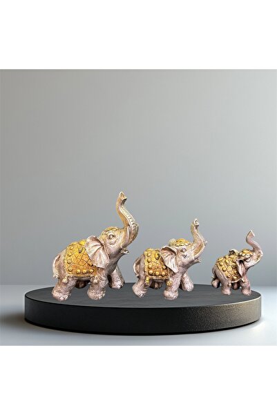 BOXMONİ 3’lü Fil Büyük Biblo