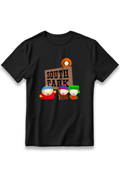 EZG Business Μπλουζάκι με στάμπα South Park Model, Unisex Oversize Βαμβακερό ...