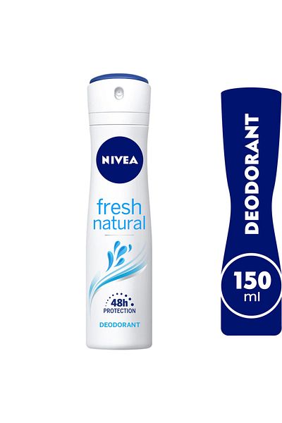 NIVEA Fresh Natural Deodorant Spray For Women 150 ml X 3