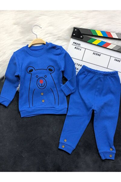 PİNPON PAMUKLU RAPORLU PENYE BEBE TAKIMI