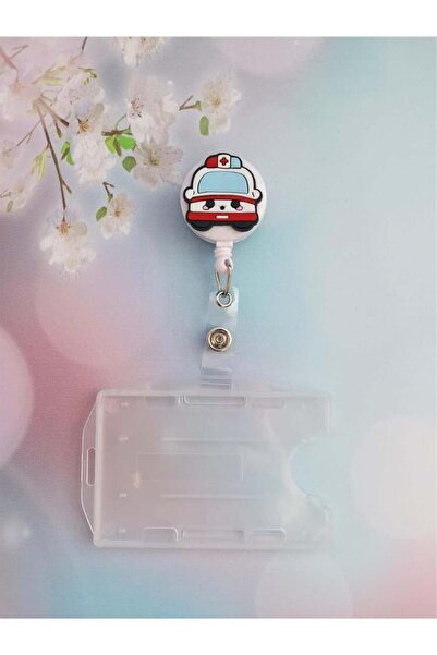 doktorbonem Ασθενοφόρο Σιλικόνης Yoyo Ονομαστική Κάρτα Οριζόντια Κάθετη Προστ...