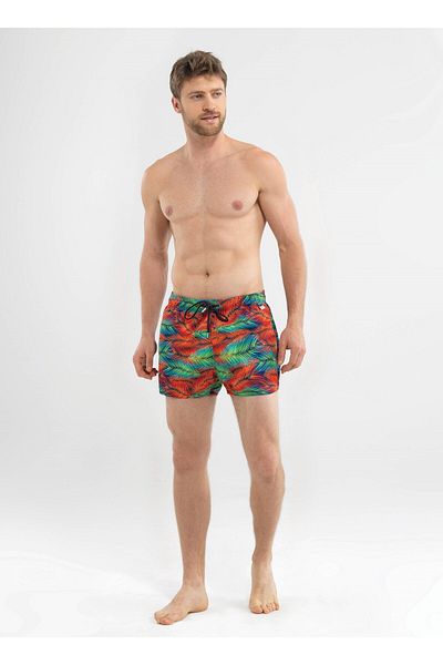 Blackspade Ανδρικό μαγιό Palm Sea Shorts