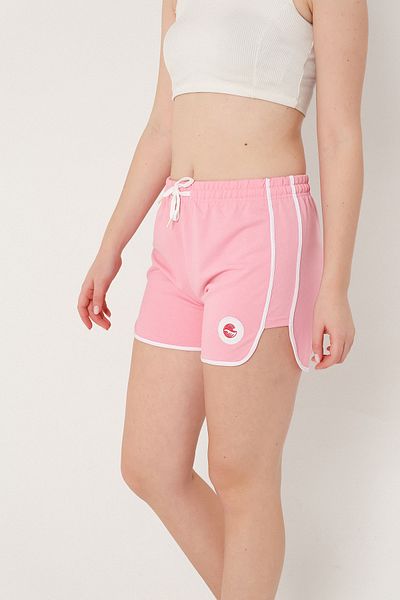 rlt relax time Women's Mini Shorts - Openent Combed Cotton and Slit