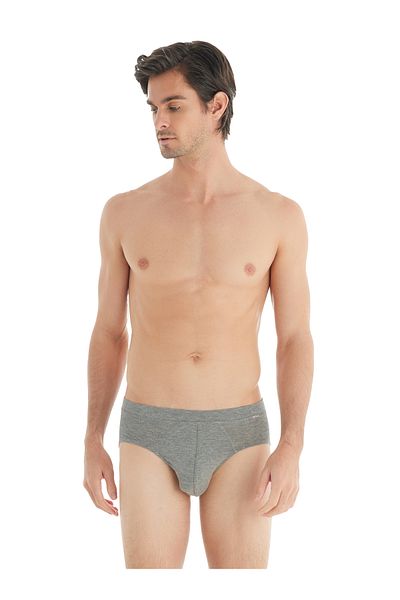 Blackspade Ανδρικό Slip Panties Silver 9311 - Grey Melange