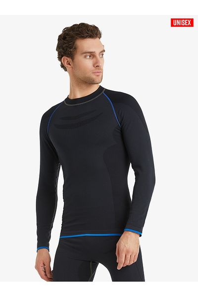 Blackspade Unisex Θερμικό T-Shirt Pro 2ο Επίπεδο 9571 - Ανθρακί