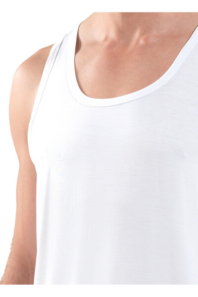 Blackspade Men's Undershirt Silver 9305 - White