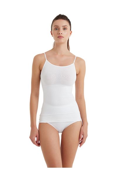 Blackspade Women's Athlete Corset Illusion 1481 - White