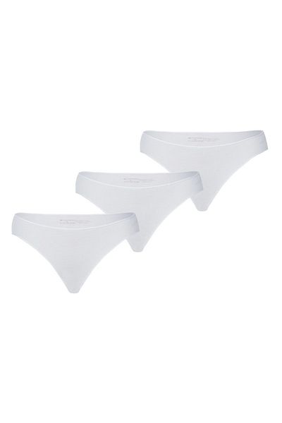 Blackspade Γυναικεία εσώρουχα Slip 3 Pack Essential 1574 - Λευκό