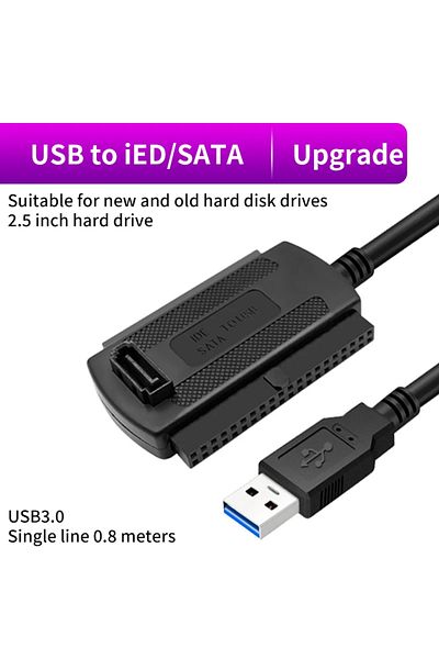 Choice محول USB3.0 3 في 1 USB 3.0 2.0 إلى IDE SATA محول SATA 2.5 3.5 بوصة محرك أقراص ثابت SDD HDD