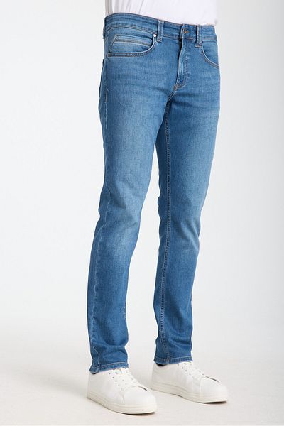 JUD Alex 126 Normal Waist Blue Tapared Slim Jeans Men