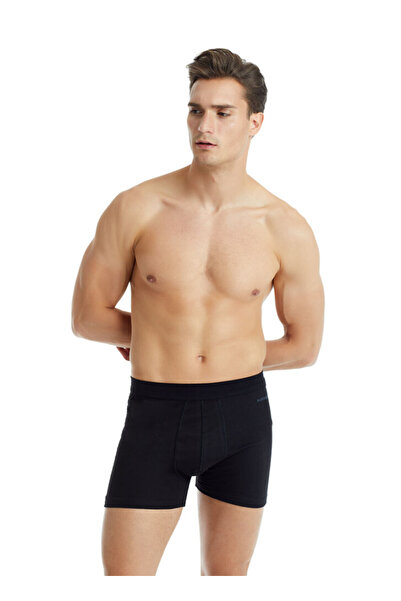 Blackspade Ανδρικό Cotton Boxer Loose Fit 9623 - Μαύρο