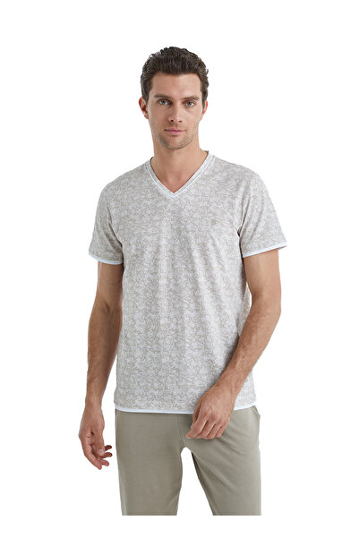 Blackspade Men's Brown Pajama Set 40469